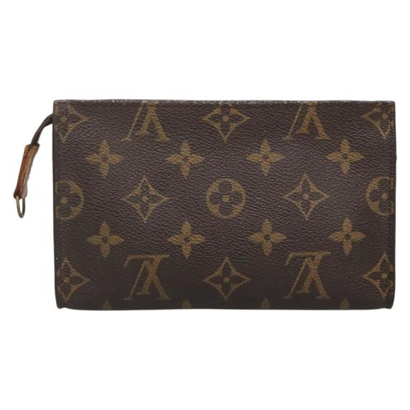 LOUIS VUITTON Monogram Bucket PM Accessory Pouch LV Auth ar13666